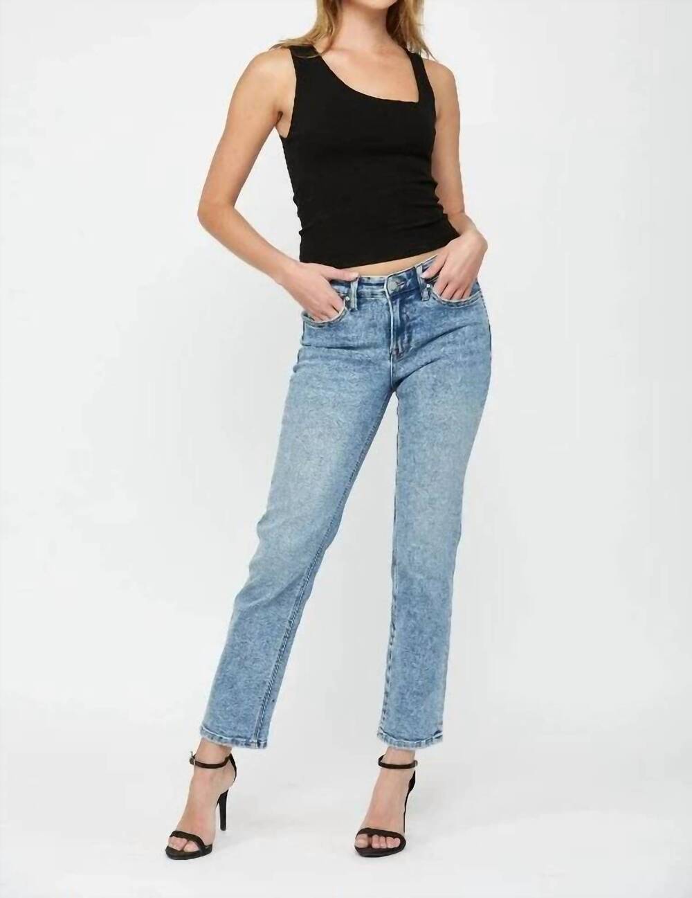NEW MICA DENIM mica sophie jeans in light wash